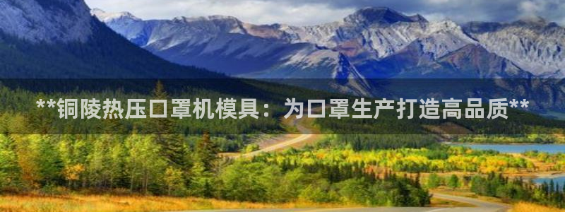易倍emc网址：**铜陵热压口罩机模具：为口罩生产打造高