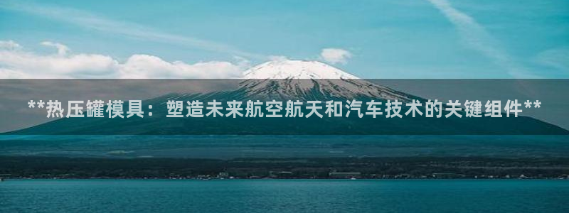 易倍单词官网下载：**热压罐模具：塑造未来航空航天和汽车