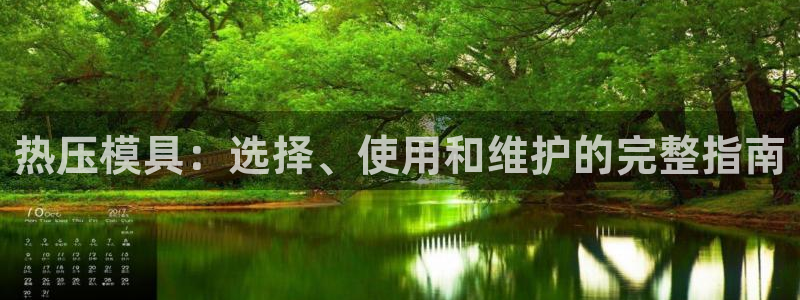 易倍纤价格：热压模具：选择、使用和维护的完整指南