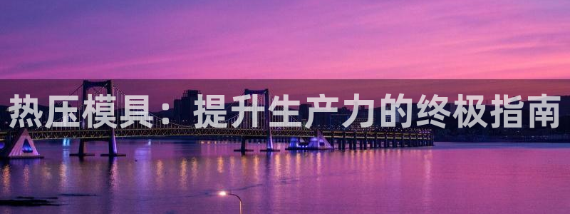 易倍单词官网下载：热压模具：提升生产力的终极指南