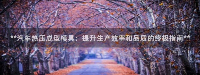 emc频率范围：**汽车热压成型模具：提升生产效率和品质