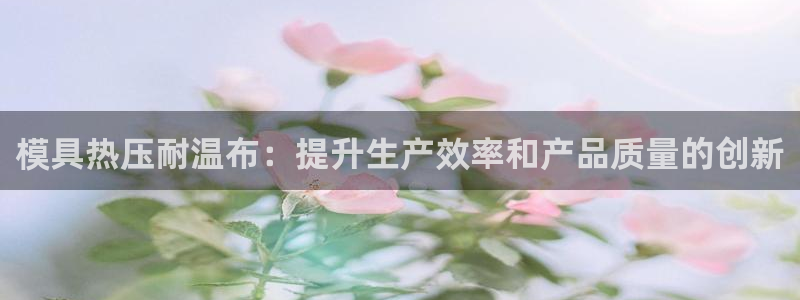 emc全站易倍：模具热压耐温布：提升生产效率和产品质量的