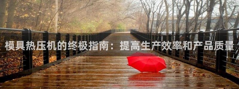 杭州易倍达：模具热压机的终极指南：提高生产效率和产品质量