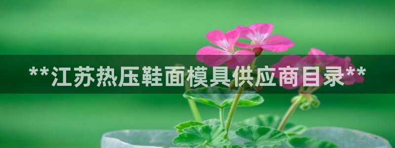 易倍申片能长期服用吗：**江苏热压鞋面模具供应商目录**