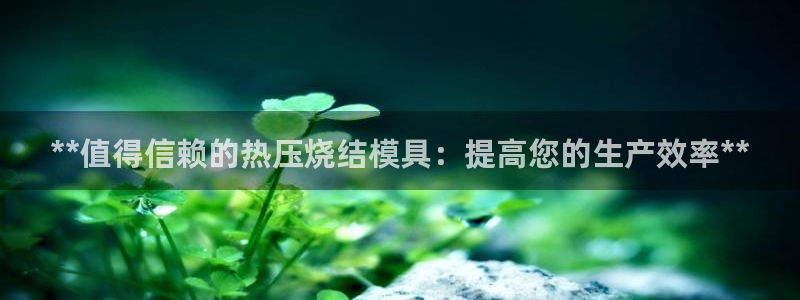 易倍申价格：**值得信赖的热压烧结模具：提高您的生产效率