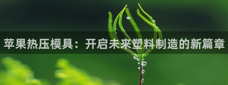 易倍科华生物科技有限公司：苹果热压模具：开启未来塑料制造