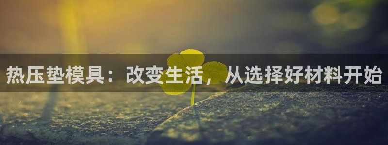 emc易倍在线登录:热压垫模具:改变生活,从选择好材料开