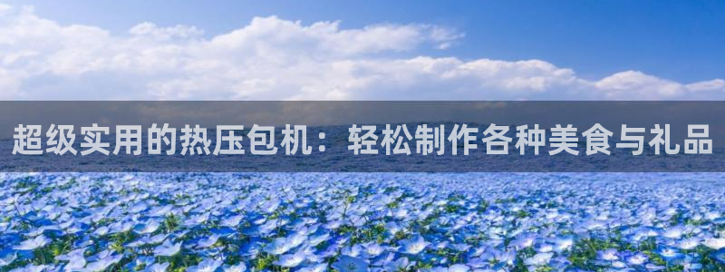 易倍单词app下载:超级实用的热压包机:轻松制作各种美食