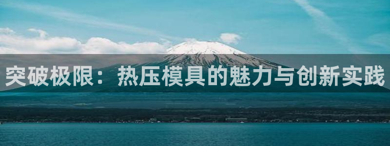 emc易倍官方下载：突破极限：热压模具的魅力与创新实践
